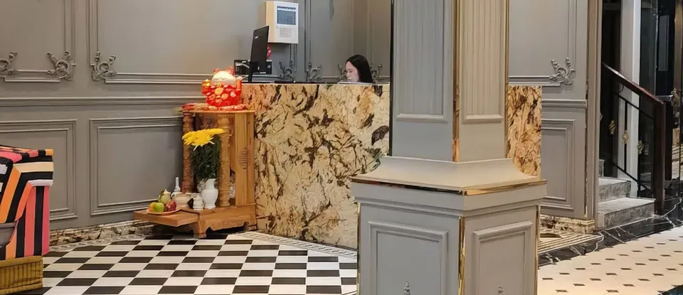 高級感十足的 按摩店 登記 櫃檯
