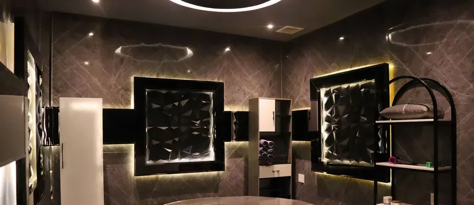方形 燈光 設計 SPA