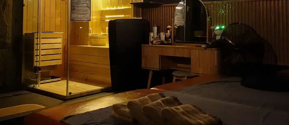 床與 桑拿